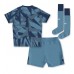 Aston Villa Replika Babykläder Tredje matchkläder barn 2023-24 Korta ärmar (+ Korta byxor)